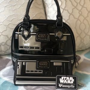 Star Wars LOUNGEFLY BB-9E Mini Dome Bag & Wallet